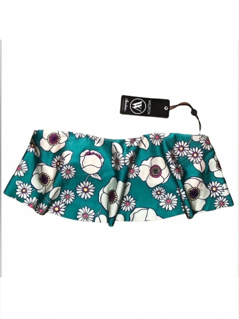 Final Price!!!!. WildFox Swim NWT Women's Flutter Emerald‎ Top XS